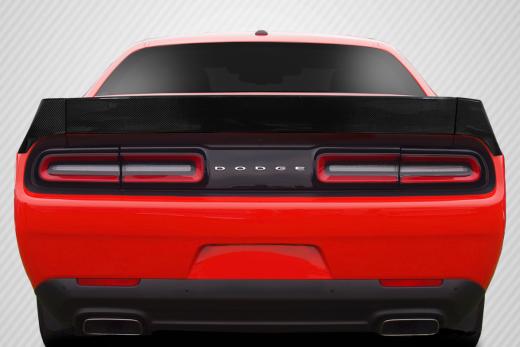 Carbon Fiber DriTech Novara Rear Spoiler 08-up Dodge Challenger - Click Image to Close